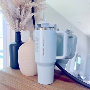 Stanley Starbucks New Release Light Blue Tumbler Cup 40oz Spring